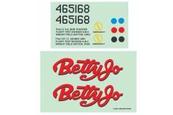 Nexa 2100mm F-82 Twin Mustang Decal Set