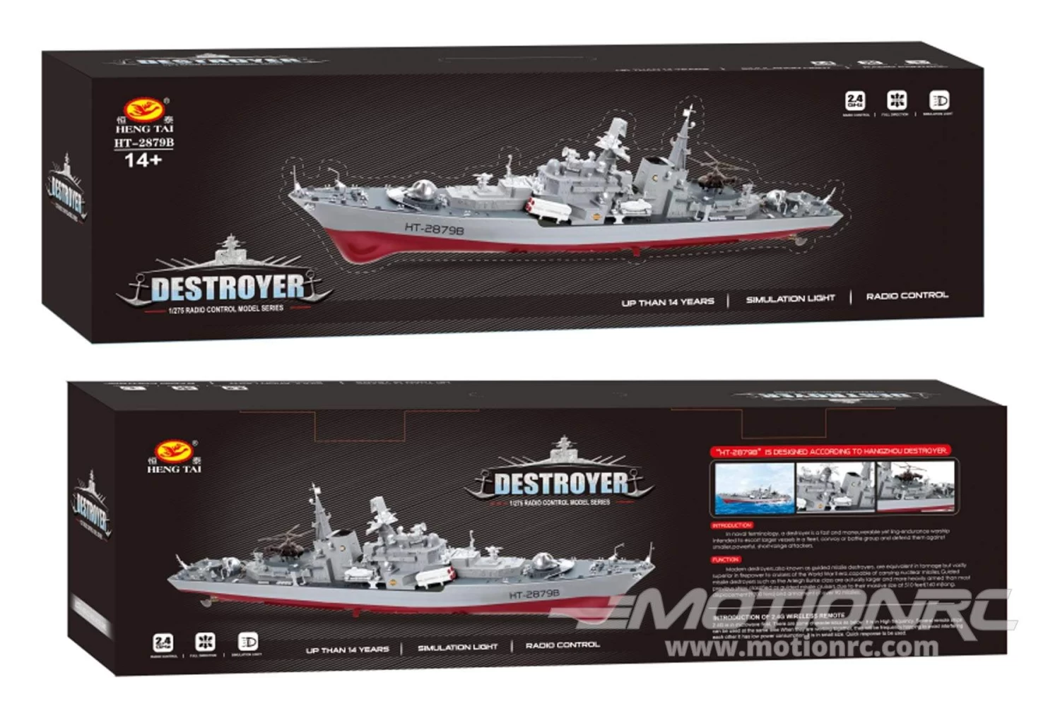 Bancroft 1/275 Scale Chinese Destroyer 780mm (30.7") - RTR - Image 4