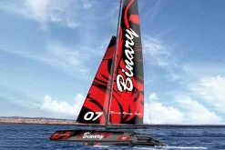 Bancroft Binary V2 400mm (15.7") Catamaran Sailboat - RTR
