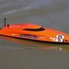 Bancroft Swordfish Mini Red 430mm (17") Racing Boat - RTR