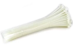 BenchCraft 150mm (6") Zip Ties (100 Pack) - White