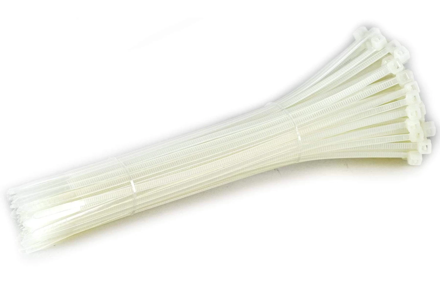 BenchCraft 150mm (6") Zip Ties (100 Pack) - White