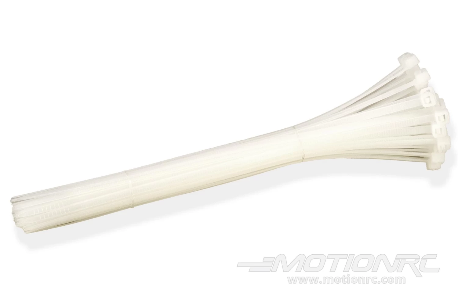 BenchCraft 200mm (8") Zip Ties - White (50 Pack) - Image 2