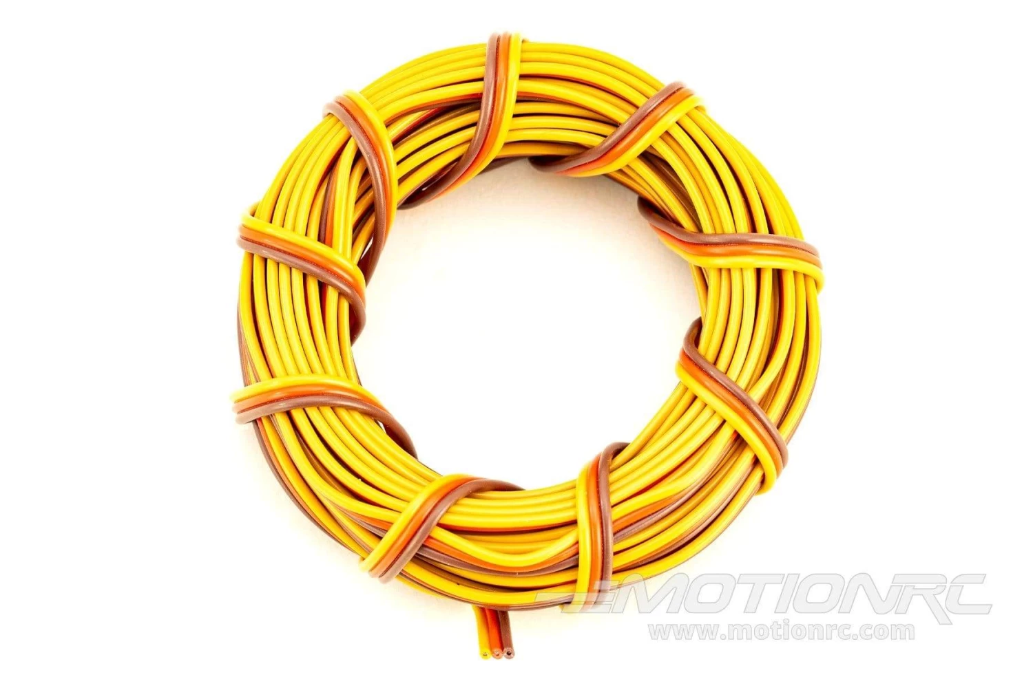 BenchCraft 26 Gauge Flat Servo Wire - Brown/Red/Orange (5 Meters) - Image 2