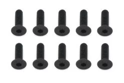 BenchCraft 3mm X 10mm Countersunk Machine Hex Screws (10 Pack)