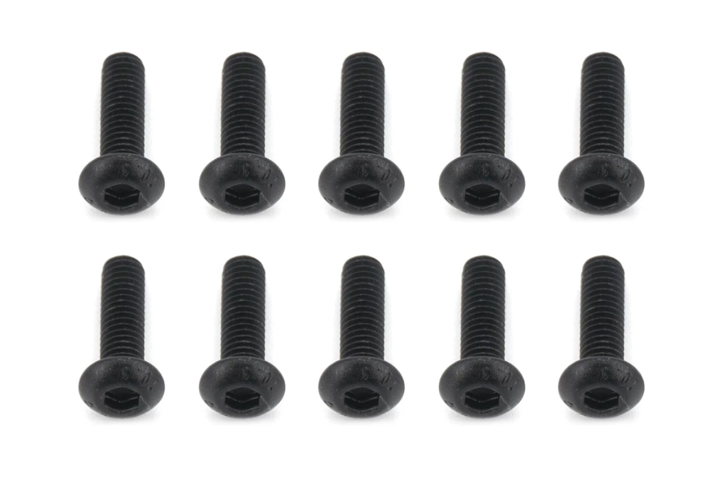 BenchCraft 3mm X 10mm Machine Hex Screws (10 Pack)