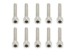 BenchCraft 3mm X 14mm Stainless Steel Machine Hex Screws (10 Pack)