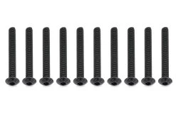 BenchCraft 3mm X 25mm Machine Hex Screws (10 Pack)