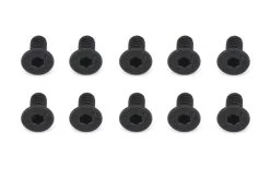 BenchCraft 3mm X 6mm Countersunk Machine Hex Screws (10 Pack)