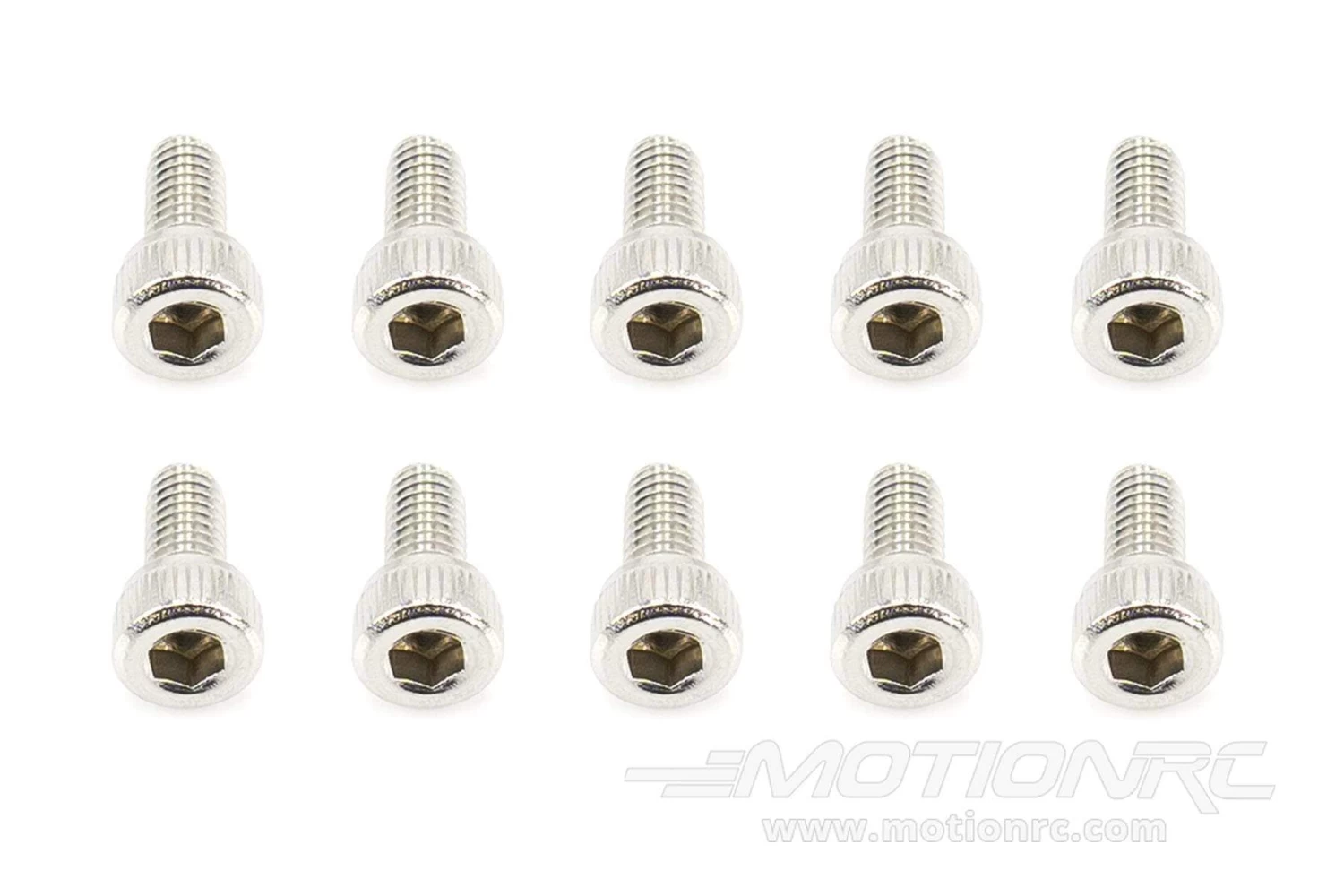 BenchCraft 3mm X 6mm Stainless Steel Machine Hex Screws (10 Pack) - Image 2