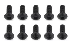 BenchCraft 4mm X 10mm Machine Hex Screws (10 Pack)