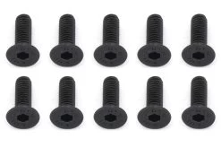 BenchCraft 4mm X 12mm Countersunk Machine Hex Screws (10 Pack)