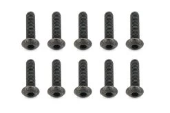 BenchCraft 4mm X 16mm Machine Hex Screws (10 Pack)