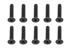 BenchCraft 4mm X 20mm Countersunk Machine Hex Screws (10 Pack)