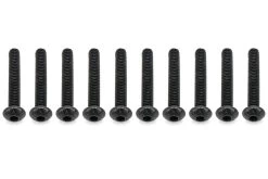 BenchCraft 4mm X 25mm Machine Hex Screws (10 Pack)