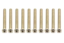 BenchCraft 4mm X 30mm Machine Screws (10 Pack)