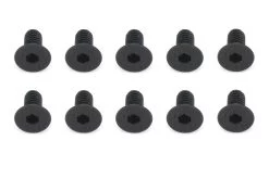 BenchCraft 4mm X 8mm Countersunk Machine Hex Screws (10 Pack)
