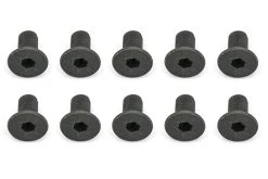 BenchCraft 5mm X 10mm Countersunk Machine Hex Screws (10 Pack)