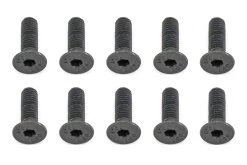 BenchCraft 5mm X 16mm Countersunk Machine Hex Screws (10 Pack)