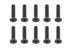 BenchCraft 5mm X 25mm Countersunk Machine Hex Screws (10 Pack)