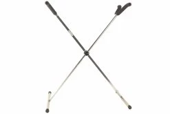 BenchCraft Aluminum Folding Aircraft Stand - Silver