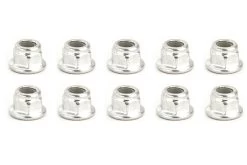 BenchCraft M4 Nylon Flange Lock Nuts (10 Pack)