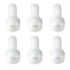 BenchCraft M5 X 12mm Nylon Hex Screws - White (10 Pack)