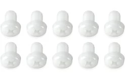 BenchCraft M8 X 12mm Nylon Screws - White (10 Pack)