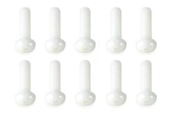 BenchCraft M8 X 30mm Nylon Screws - White (10 Pack)