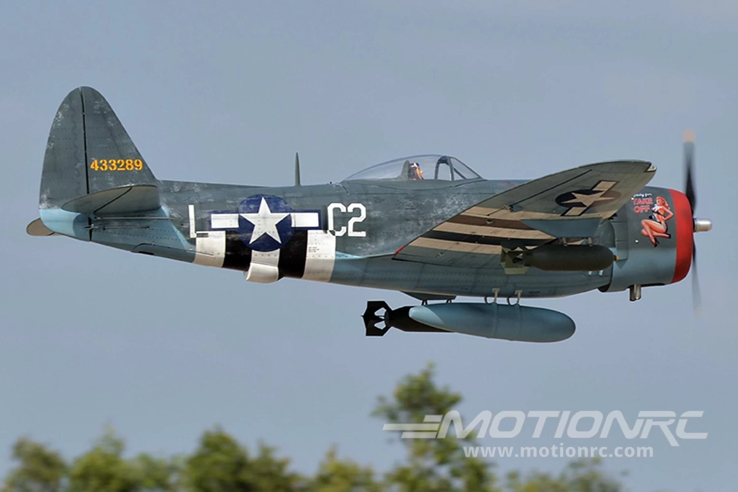 Black Horse P-47D Thunderbolt 2259mm (88.9") Wingspan - ARF - Image 4