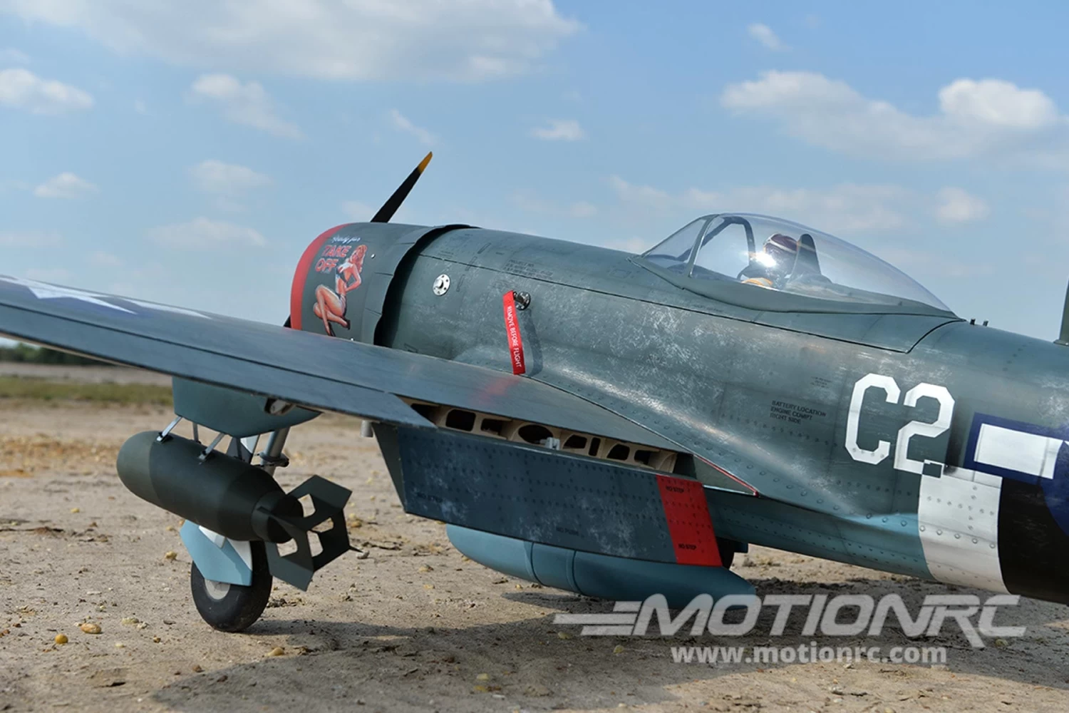 Black Horse P-47D Thunderbolt 2259mm (88.9") Wingspan - ARF - Image 7