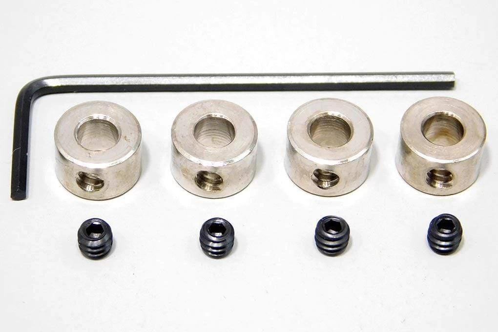 Du-Bro Dura-Collars 4mm / 5/32" (4 Pack)