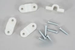 Du-Bro 19mm / 0.75" Nylon Landing Gear Straps (4 Pack)