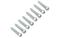 Du-Bro #2 X 12.7mm / 1/2" Socket Head Sheet Metal Screws (8 Pack)