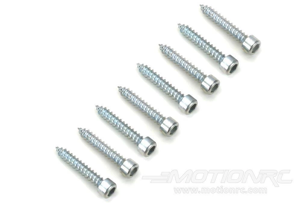 Du-Bro #2 X 12.7mm / 1/2" Socket Head Sheet Metal Screws (8 Pack) - Image 2