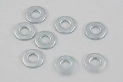 Du-Bro 3mm (0.12") Flat Washers (8 Pack)