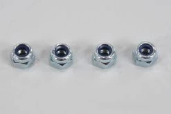 Du-Bro 4mm / 0.15" Nylon Lock Nuts (4 Pack)
