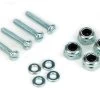 Du-Bro Bolt Sets With Lock Nuts 2-56 X 1/2" (4 Pack)
