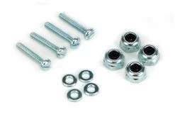 Du-Bro Bolt Sets With Lock Nuts 2-56 X 1/2" (4 Pack)