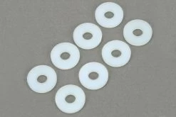Du-Bro #10 Nylon Flat Washers (8 Pack)