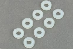 Du-Bro #6 Nylon Flat Washers (8 Pack)