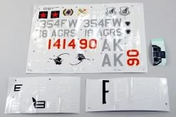Freewing 70mm EDF F-16 Decal Sheet - Arctic Camo
