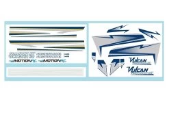 Freewing 70mm EDF Vulcan Decal Set