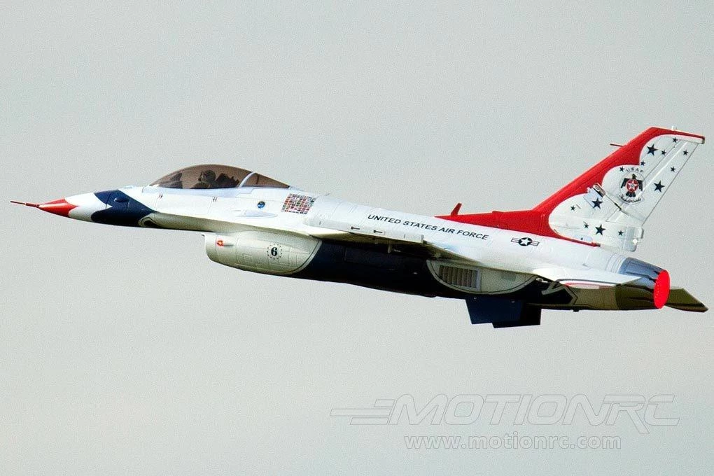 Freewing F-16C Falcon Super Scale Thunderbirds 90mm EDF Jet - ARF PLUS - Image 5