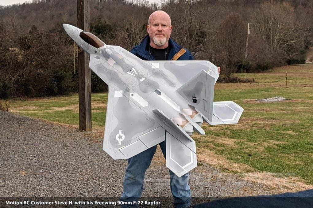 Freewing F-22 Raptor High Performance 90mm EDF Jet - PNP - Image 8