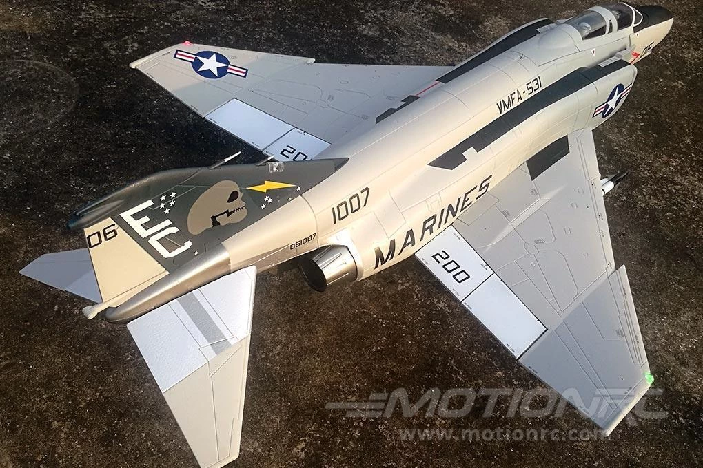 Freewing F-4 Phantom II "Ghost Grey" 90mm EDF Jet - ARF PLUS - Image 20