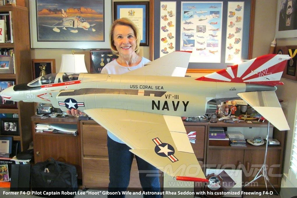 Freewing F-4 Phantom II "Ghost Grey" Ultra Performance 8S 90mm EDF Jet - PNP - Image 14