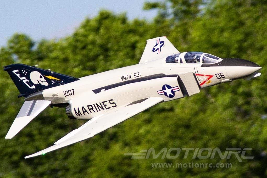 Freewing F-4 Phantom II "Ghost Grey" Ultra Performance 8S 90mm EDF Jet - PNP - Image 2