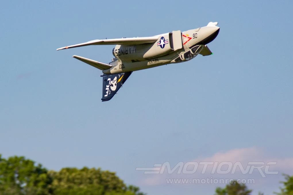 Freewing F-4 Phantom II "Ghost Grey" Ultra Performance 8S 90mm EDF Jet - PNP - Image 7