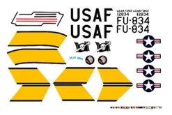 Freewing F-86 Decal Sheet - Jolley Roger